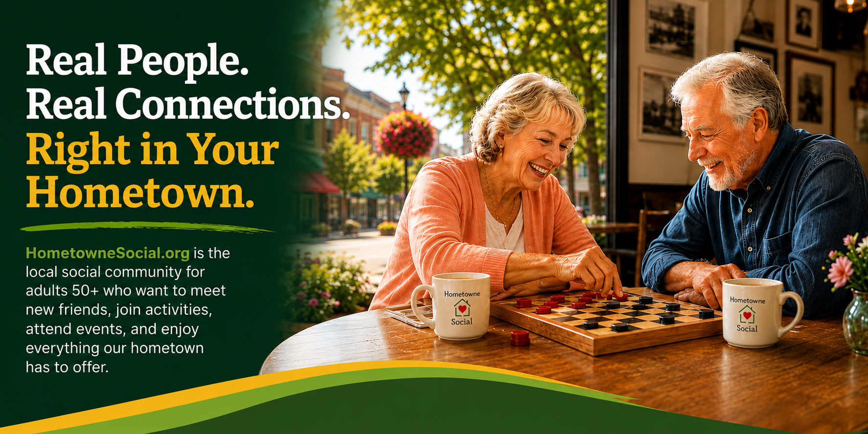 HometowneSocial — Real People. Real Connections. Right in Your Hometown.